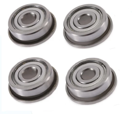 Ochoos Gcr15 F623ZZ 3D Printer Flange Bushing Ball Bearings 3x10x4mm 10PCS Metal Double Shielded Flanged Bearings for 3D Printer Ochoos Gcr15 F623ZZ 3D Printer Flange Bushing Ball Bearings 3x10x4mm 10PCS Metal Double Shielded Flanged Bearings for 3D Printer