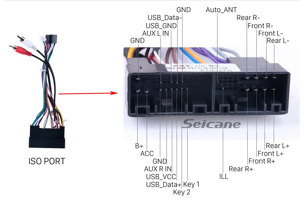 Seicane Android 8,1 9 дюймов 2Din автомобильный мультимедийный плеер радио для 2012- hyundai Elantra головное устройство поддержка SWC DVR OBD2