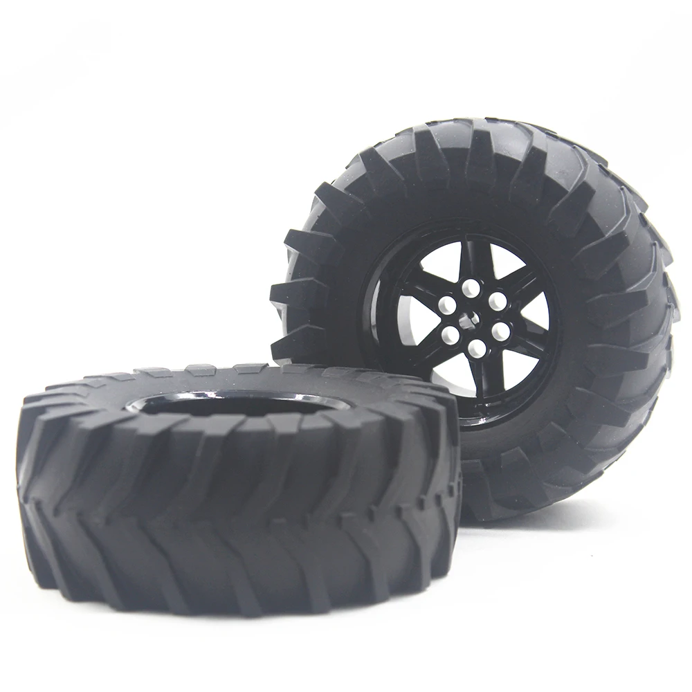 MOC Technical Parts 1pcs TYRE TRACTOR DIA. 107X44 & RIM DIA 56 X 34 compatible with major brand for kids boys toy MOC-T-107