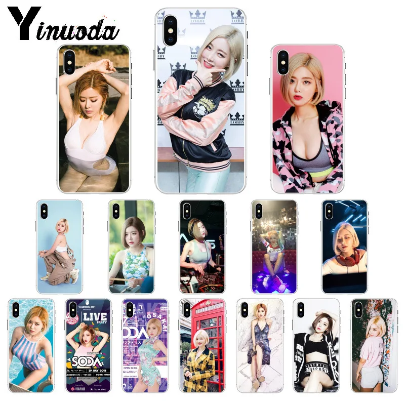 Yinuoda Korea DJ sodawy TPU мягкий высококачественный чехол для телефона iPhone X XS MAX 6 6s 7 7plus 8 8Plus