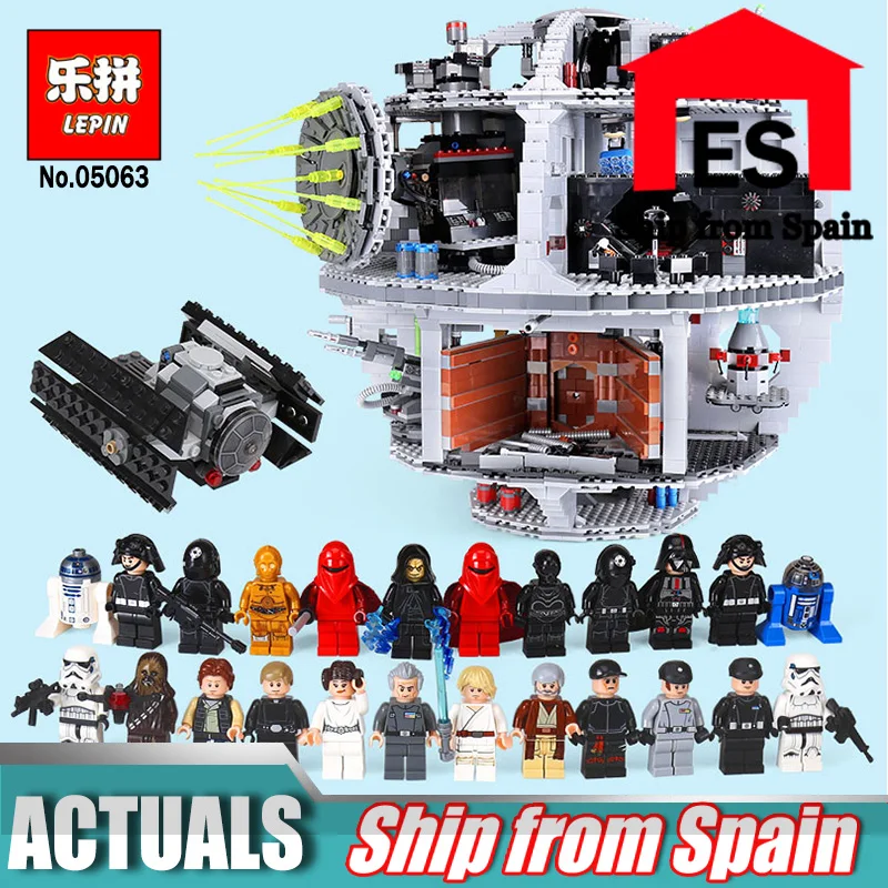

Star In Wars 05063 compatible Legoings 75159 UCS Death Star Model Building Blocks Bricks Children Educational Toys