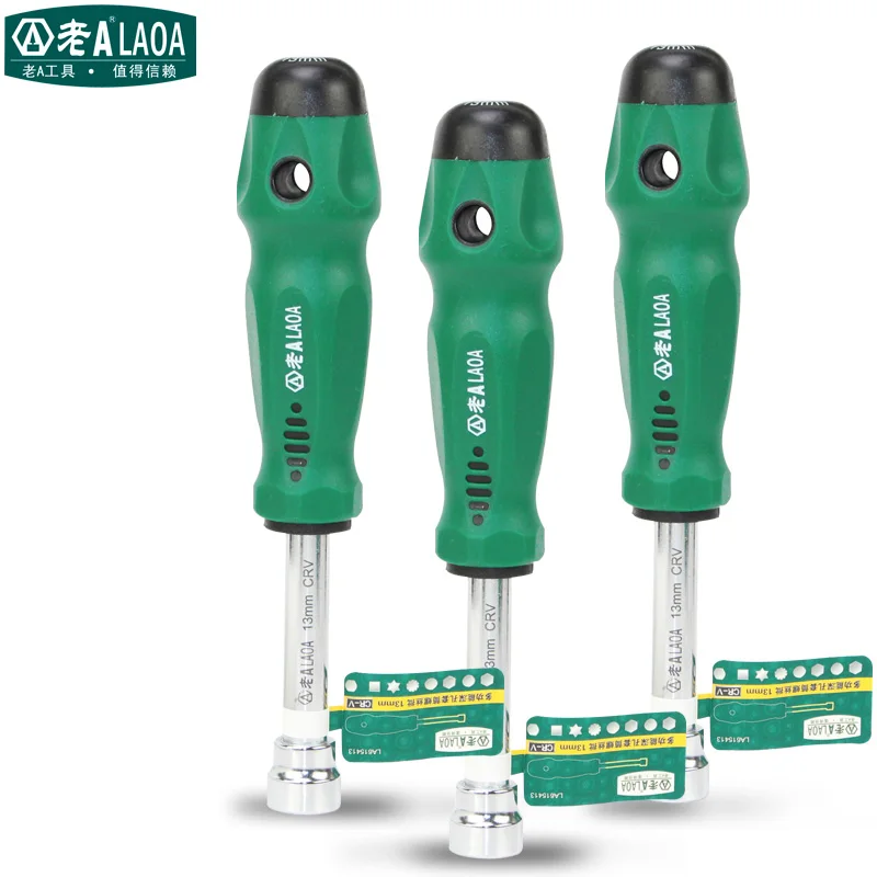 Многофункциональная отвертка LAOA инструмент с нескользящим металлическим