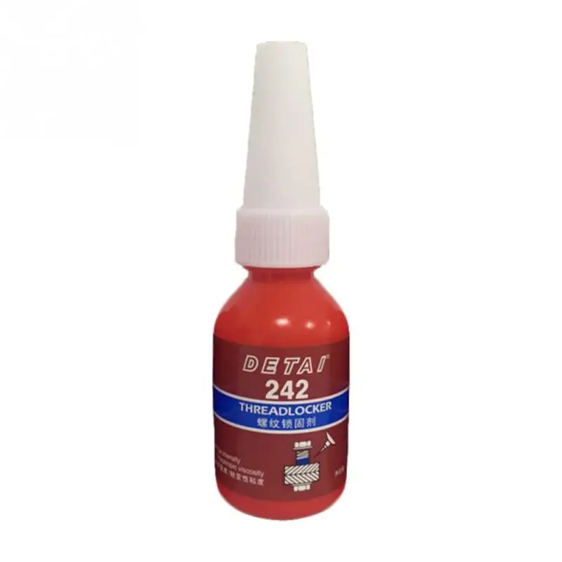 

1/4pcs 242 Glue Screw Glue Blue Glue Anaerobic Adhesive Sealing and Leakproof Thread Locking Agent