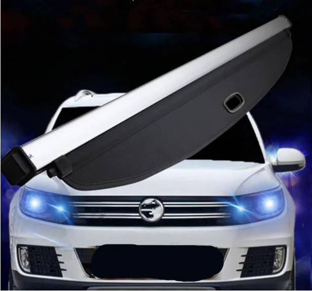 

JIOYNG Car Rear Trunk Security Shield Cargo Screen Shield shade Cover Fits For Vw Volkswagen Tiguan 2010-2016 (Black, beige)