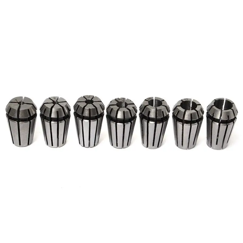7 шт. 1-7 мм ER11 пружина Цанга для ЧПУ Workholding гравировка и фрезерный токарный станок инструмент