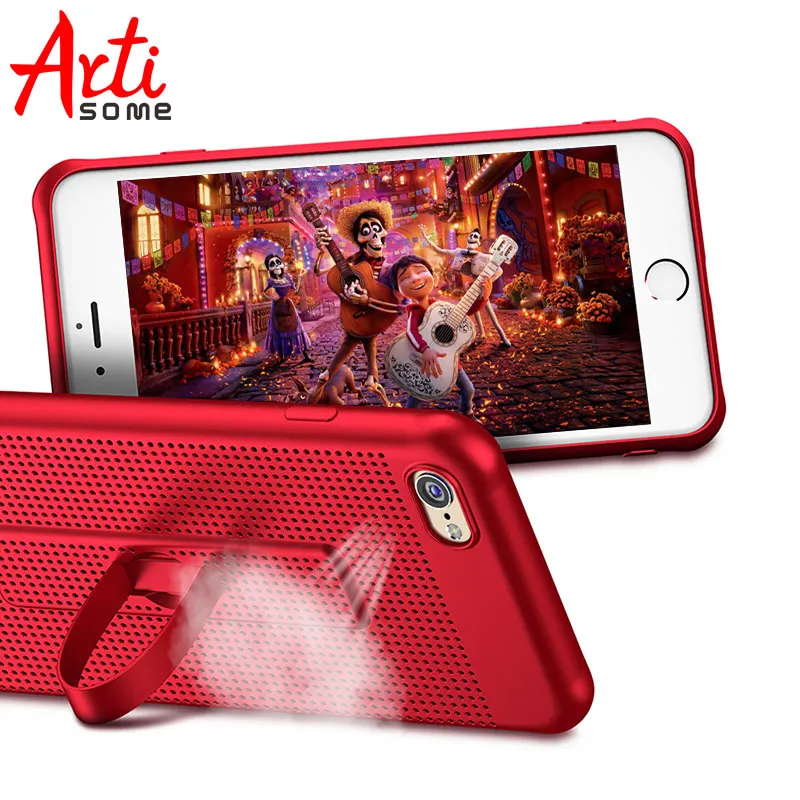 Artisome Breathe Fitted Cases For iphone 7 6 8 Case Silicone Slim Soft