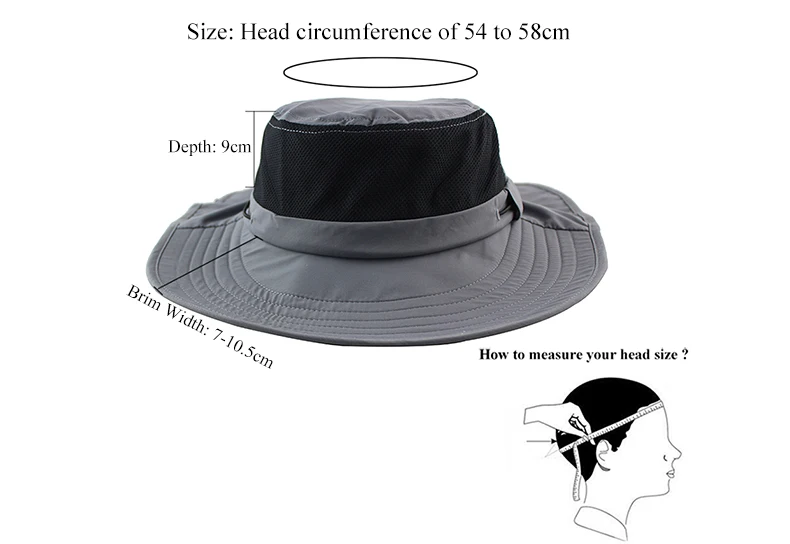 Летняя Солнцезащитная шляпа для мужчин, мужские шапки, непальская Кепка, Панама, армейская Мужская Военная Кепка для пешего туризма, рыбалки, шапка с закрылками, УФ-защита UPF50