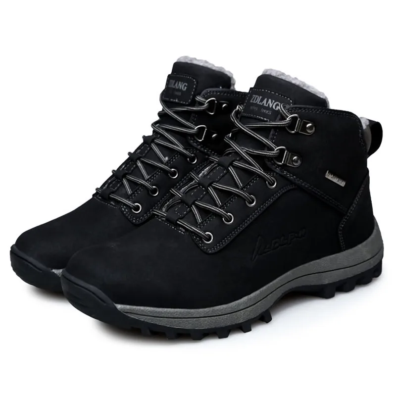 VMUKSAN Производитель зимние ботинки мужские размер 39-46 обувь мужская зимняя теплый удобный зимняя мужская обувь мода кеды ботинки мужские
