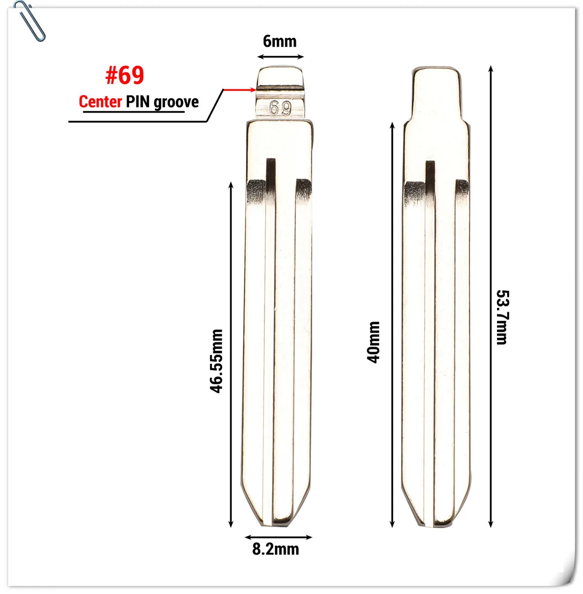Keyforkess #03 15 25 69 No.104 Auto di Vibrazione A Distanza Chiave Blacde Fob Per Grande Muraglia HAVAL HOVER H1 H2 h3 H5 H8 H9 Sostituzione In Bianco -