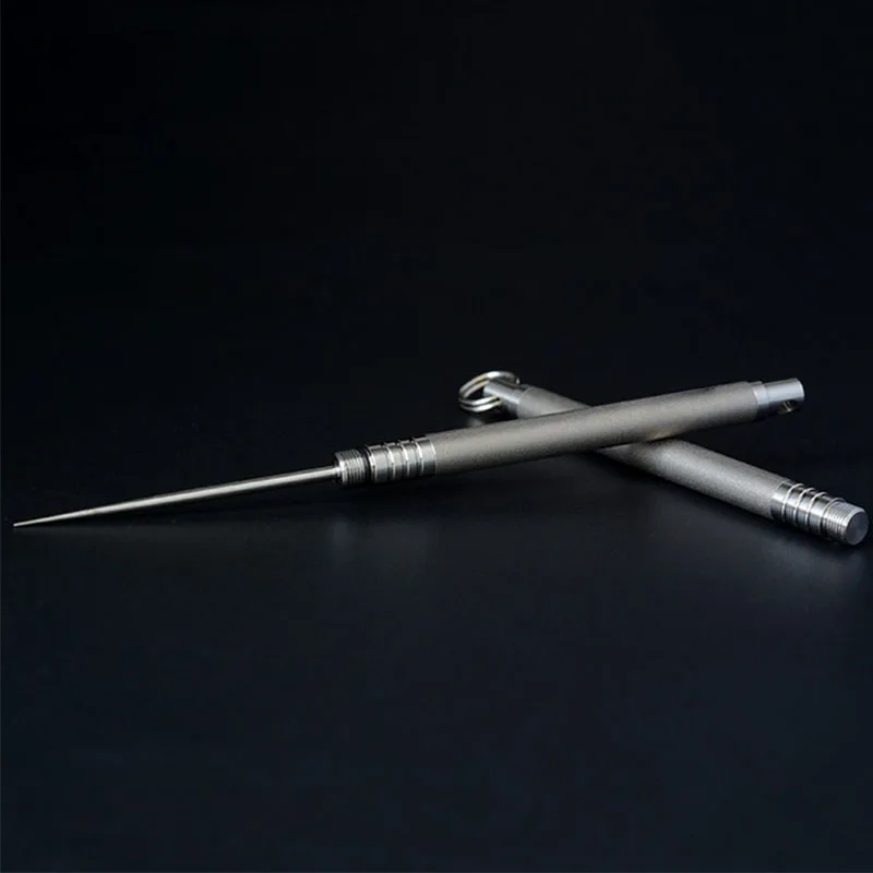 

1pc EDC Precision Titanium Alloy Carry Toothpick Toothpick Holder Toothpicks Camping Equipment Outdoor Portable Tool Accessories