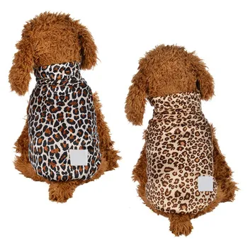 

Leopard dot Pet Dog Clothes Coat Winter Polar Fleece Vest Pet Pullover Shirt Costume Small dachshund Cat Puppy Clothes