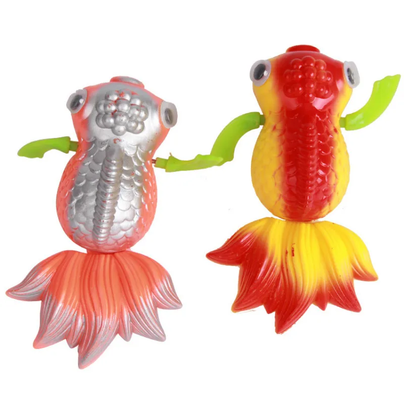 Good Quality Cute Funny Baby Kids Plastic Wind up Toys Swimming Fish