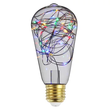 

Wenhsin ST58 220V 1W E27 LED Edison Copper Wire Light Bulb Retro Bar Restaurant Decorative Table Lamp