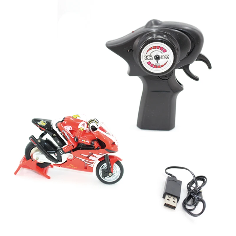 Kids Motorcycle Electric Remote Control Car mini motorcycle <br />2.4Ghz Racing Motorbike Boy 8 15 toys for children-in RC Motorcycles <br />from Toys
