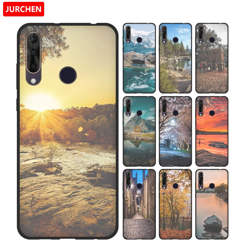 

JURCHEN Cute Silicone Phone Case For Wiko View 3 Pro Case Cover Fashion Matte Tpu Soft Back Case For Wiko View 3Pro Coque Funda