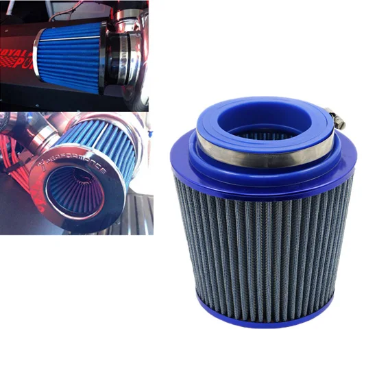 Универсальный воздухозаборный фильтр для автомобилей и мотоциклов 75 мм двойной