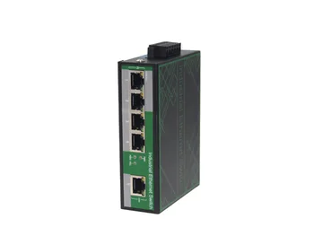 

5 Port 10/100M Industrial Grade Ethernet Switch Fiber Industrial Media Converter