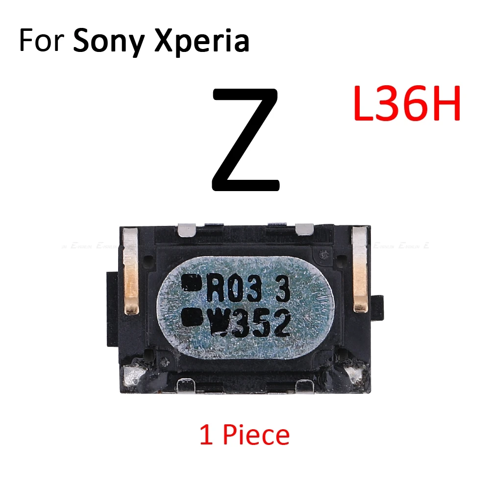 Earpiece Receiver Front Top Ear Speaker Repair Parts For Sony Xperia Z5 Premium Z4 Z3 Z2 Z1 Z Ultra M5 M4 X Compact Performance - Color: Z