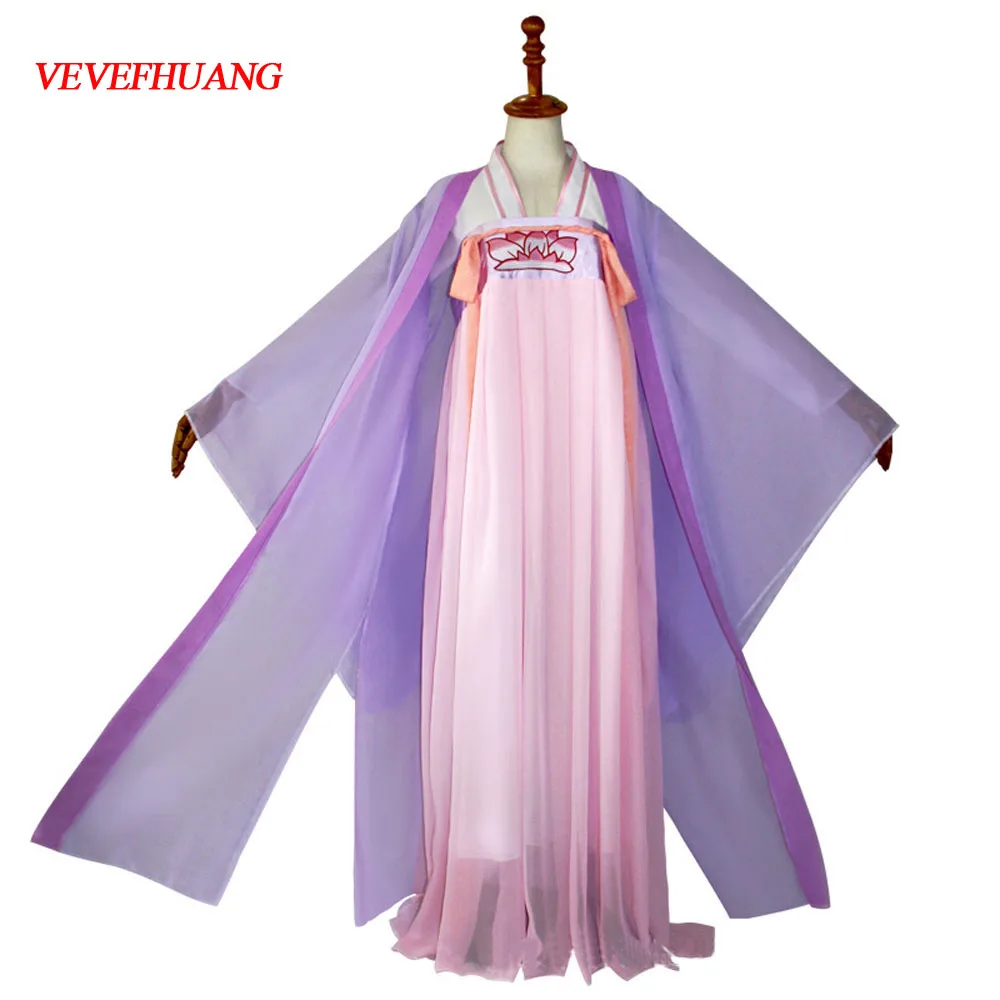 

VEVEFHUANG New Jiang Yan Li Mo Dao Zu Shi Anime Cosplay Costume Anime Grandmaster of Demonic Cultivation Women Cosplay Costume