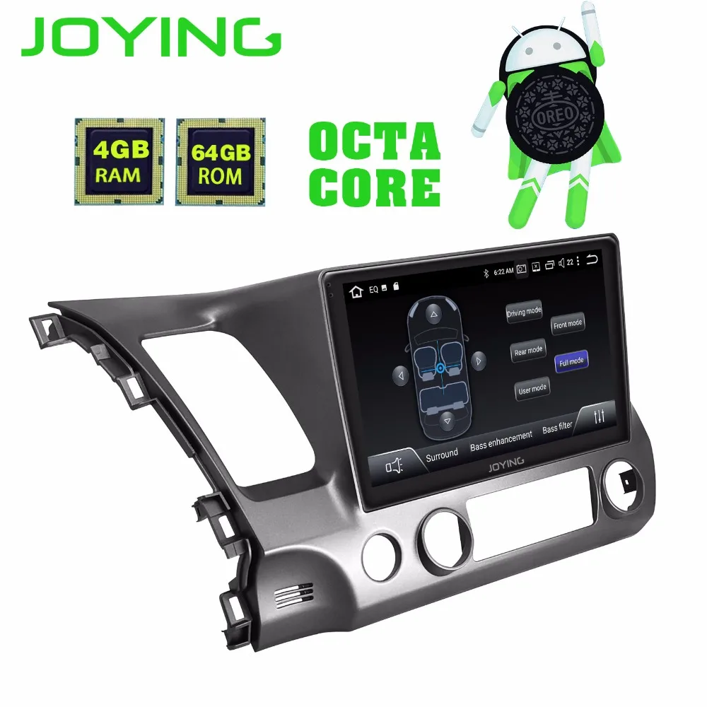 Perfect JOYING Android 8.1 Car Radio for Honda Civic 2006-2011 GPS Octa Core Radio 10.1 IPS Touch Screen 4GB RAM+64G ROM DSP head unit 4 Perfect JOYING Android 8.1 Car Radio for Honda Civic 2006-2011 GPS Octa Core Radio 10.1 IPS Touch Screen 4GB RAM+64G ROM DSP head unit 4