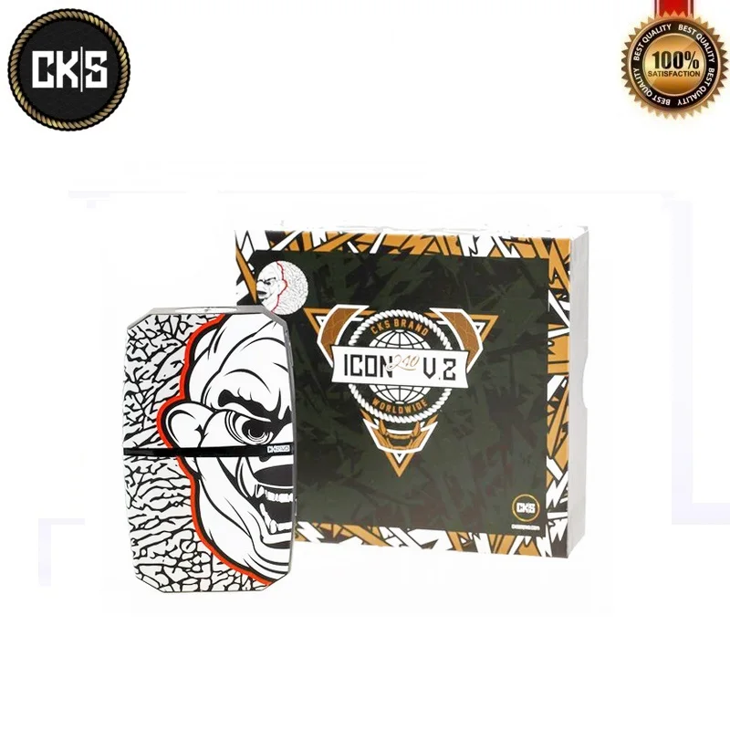 

Original CKS Icon V2 240W Box Mod Powered By Dual 18650 Battery withVO CHIPSET Temp Control Vape Mods Vaporizer VS Voopoo Drag 2