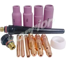 13 шт. расходные материалы для сварки аксессуары комплект задней крышки цанги органы для Пта SR дБ WP17 18-26