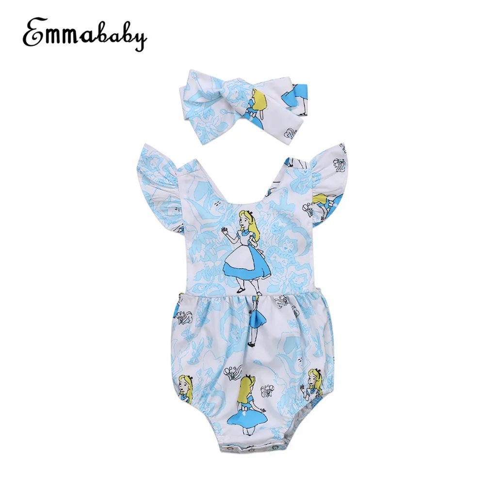 

Emmababy Newborn Baby Girls Sequin Lace Jumpsuit Floral Bodysuit Outfit Sunsuit