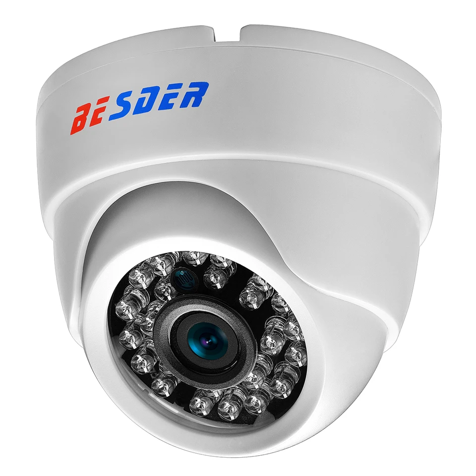 24 шт. светодиоды ночного видения 1/3 &quotPC1099 CMOS 1000TVL ABS пластиковый купол для