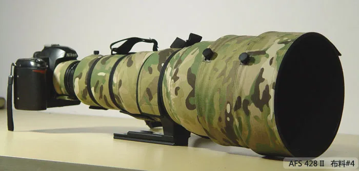 

Camera Lens Coat Camouflage AFS 400mm F/2.8D IF-ED Lens protective case guns clothing For Nikon