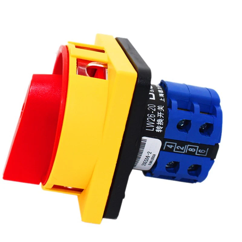 LW26GS 20/04 2 кулачковый переключатель Блокировка поворотный LW28GS выключатель