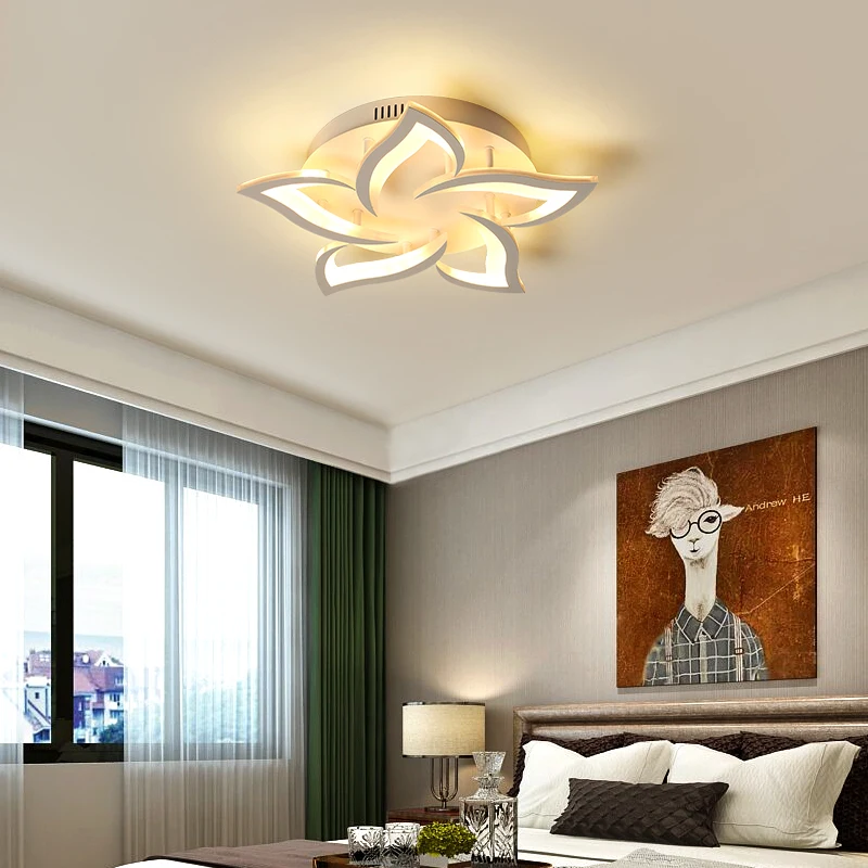 Новая современная светодиодная люстра белого цвета для гостиной, столовой, спальни, подвесные люстры, светильники lampara de Led