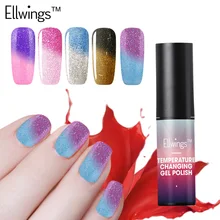 Ellwings 1pcs New Product Chameleon Temperature Color Changing Nail Polish Soak Off Long Lasting Lucky Nail Clipper