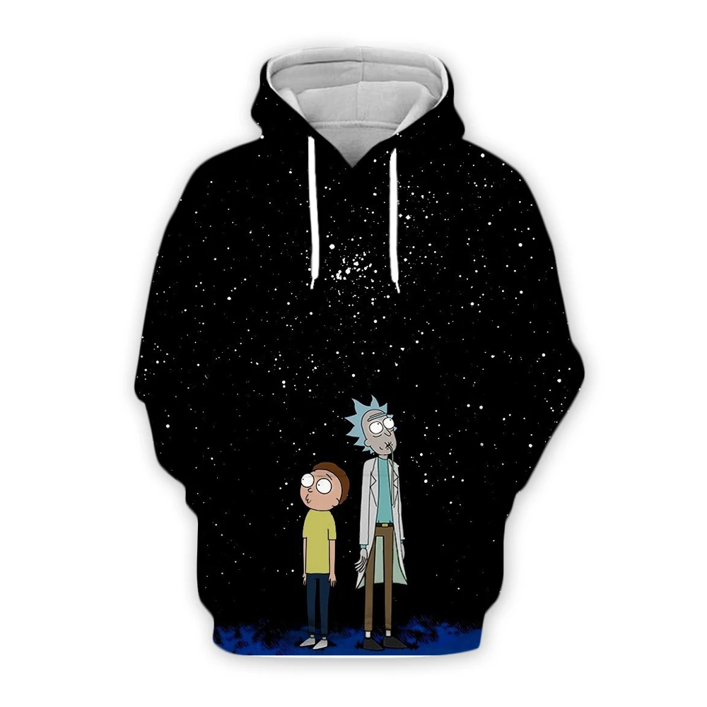 Günstig PLstar Cosmos Drop verschiffen Durch jml2 Kunst Mode Männer hoodies Rick und Morty 3D Druck Cartoon Hoodie streetwear Casual Trainingsanzug
