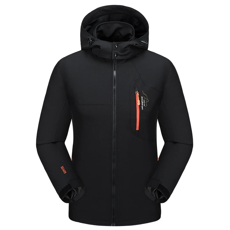 Mode Nouveaux Hommes Manteaux Automne Manteau Garder Coupe Les orange Imperméable Chaud Printemps Veste Green De L'eau vent Pare Solide dark Softshell Au Blue Army vent Vestes À black Pour r0daqrn
