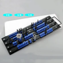 80 шт., держатель для лотка, металлический рельс для 1/" 3/8" 1/", набор инструментов, органайзер, держатель для хранения