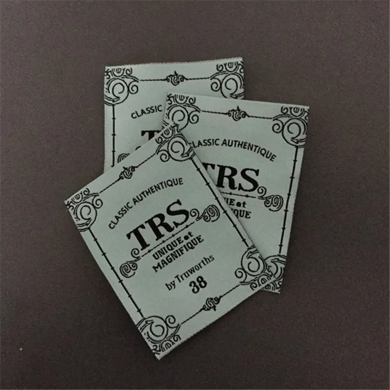 

Индивидуальные ярлыки высокой плотности для одежды