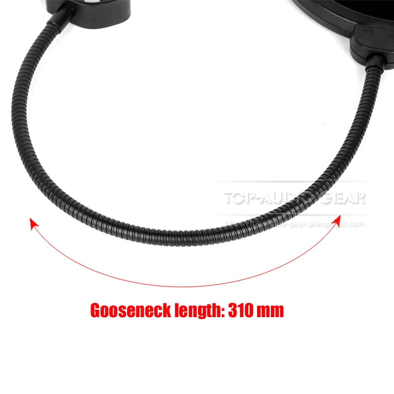 Gooseneck Pop Filter Windshield Windproof Mic Screen Shield For SAMSON C01u Pro C03u C 01 03 u 01u 03u Microphone Windscreen