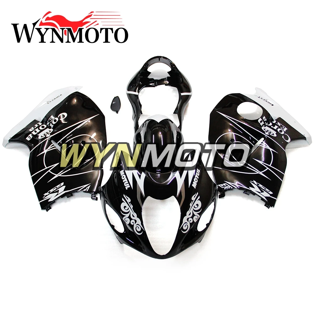 

Complete Fairings Kit For GSXR1300 1997-2007 97-07 Injection ABS Plastics Full Fairings Kit Panels Bodywork Black White Frames