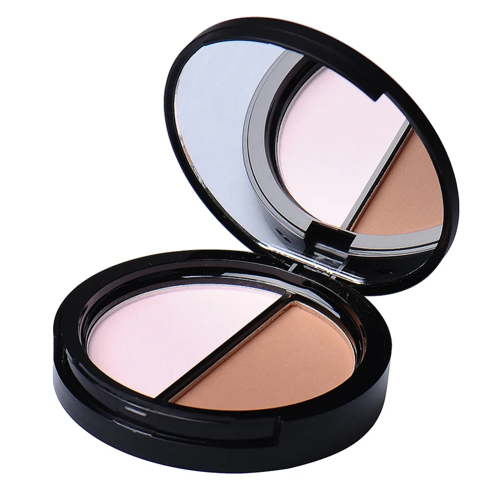 Pro Makeup Facial Pressed Powder Bronzer Highlighter Natural Face