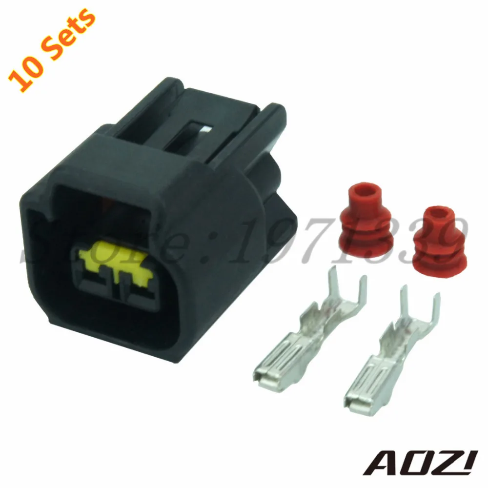 New Ten Sets High Voltage Ignition Coil Auto Wire 2 Pins 2.3 Series