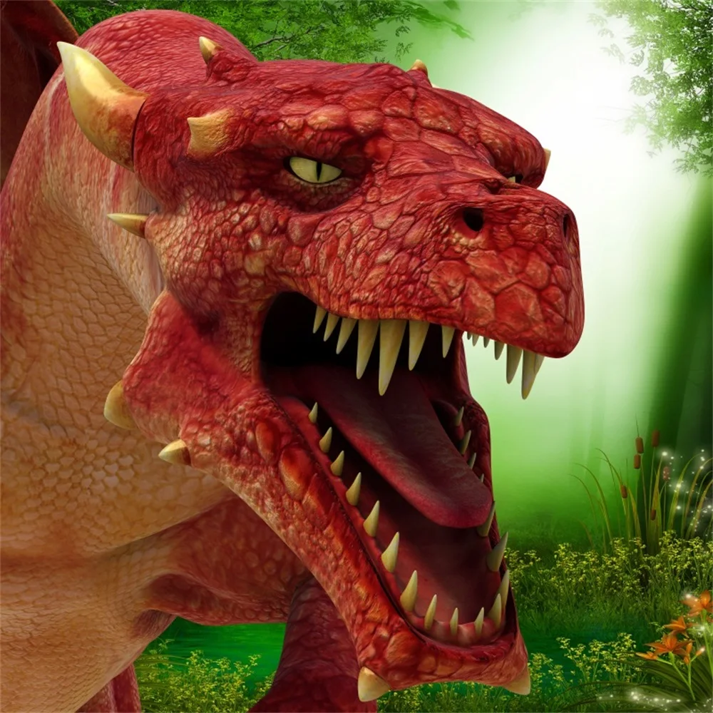 

Laeacco Roaring Dinosaur Baby Children Jurassic Period Photography Backgrounds Custom Backdrops For Photo Studio