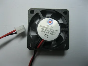 

2 Pcs Brushless DC Cooling Fan 7 Blade 3007S 5V 30x30x07mm 2 Wire