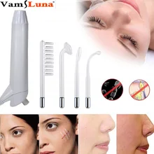 Аппарат Дарсонваль- электроимпульсный массажер 4 насадок