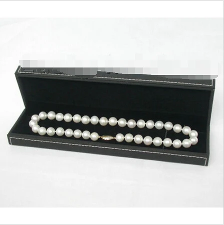 

AAAA natural 17.5" 12mm round white pearls necklace 14K solid gold clasp j8744^^^@^Noble style Natural Fine jewe FREE SHIPPING