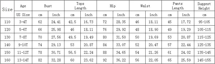 Cotton Children Clothing Sets Summer Girls Sports Suit Print Short Sleeve T-shirt+Pants 2Pcs Girls Clothes 4 6 8 10 12 14 Years (5)