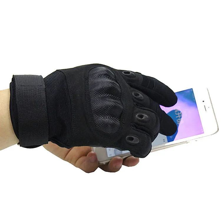 Tela de Toque Táticas da Motocicleta Equitação do Exército Militar Duro Luvas Tiro Airsoft Combate Dedo Cheio 14 Hiking Gloves