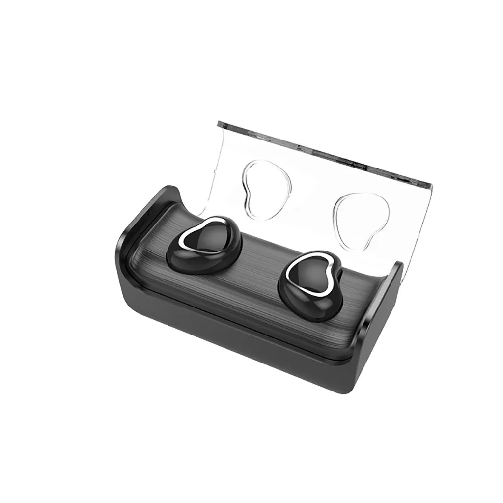 TWS-7 bluetooth-гарнитура с зарядным устройством 5,0 истинная Беспроводная движущаяся в ухо 27 - Цвет: A