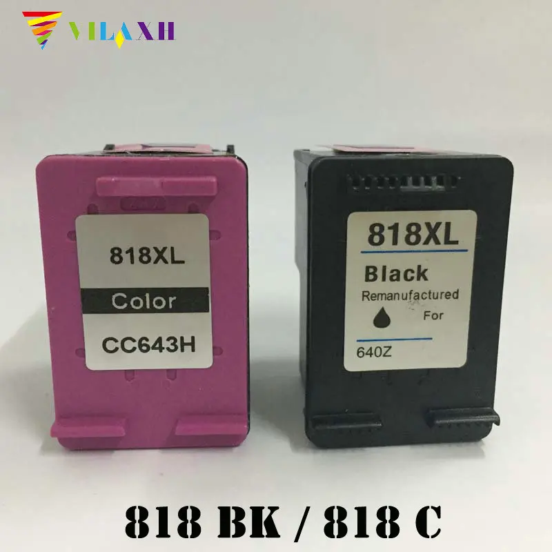 Remanufactured Ink Cartridge 818 xl 818XL For HP for HP DJ D2500 D2568