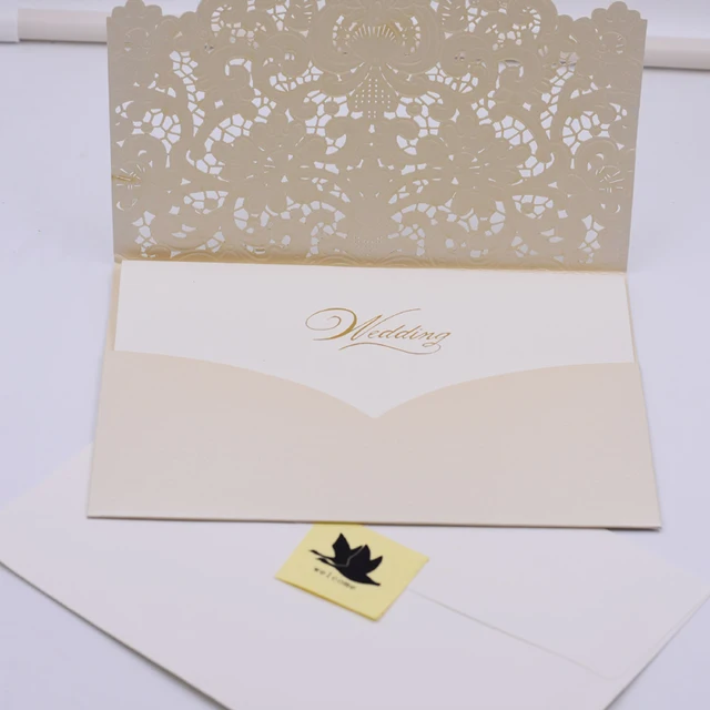 online shop 50set romantic wedding invitation card wedding cards