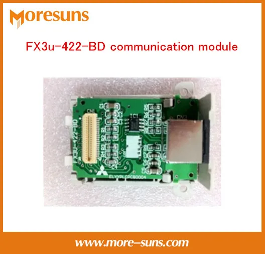 

Fast Free Ship 2PCS/lot PLC communication board FX3u series expansion board FX3u-422-BD communication module